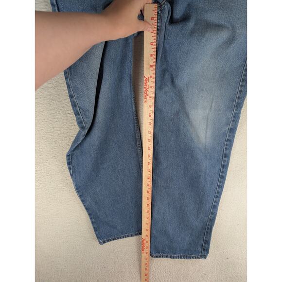 Vintage Levis 550 Jeans Mens 34x32 Blue Denim Straight Relaxed Fit Faded Y2K - Picture 6 of 16